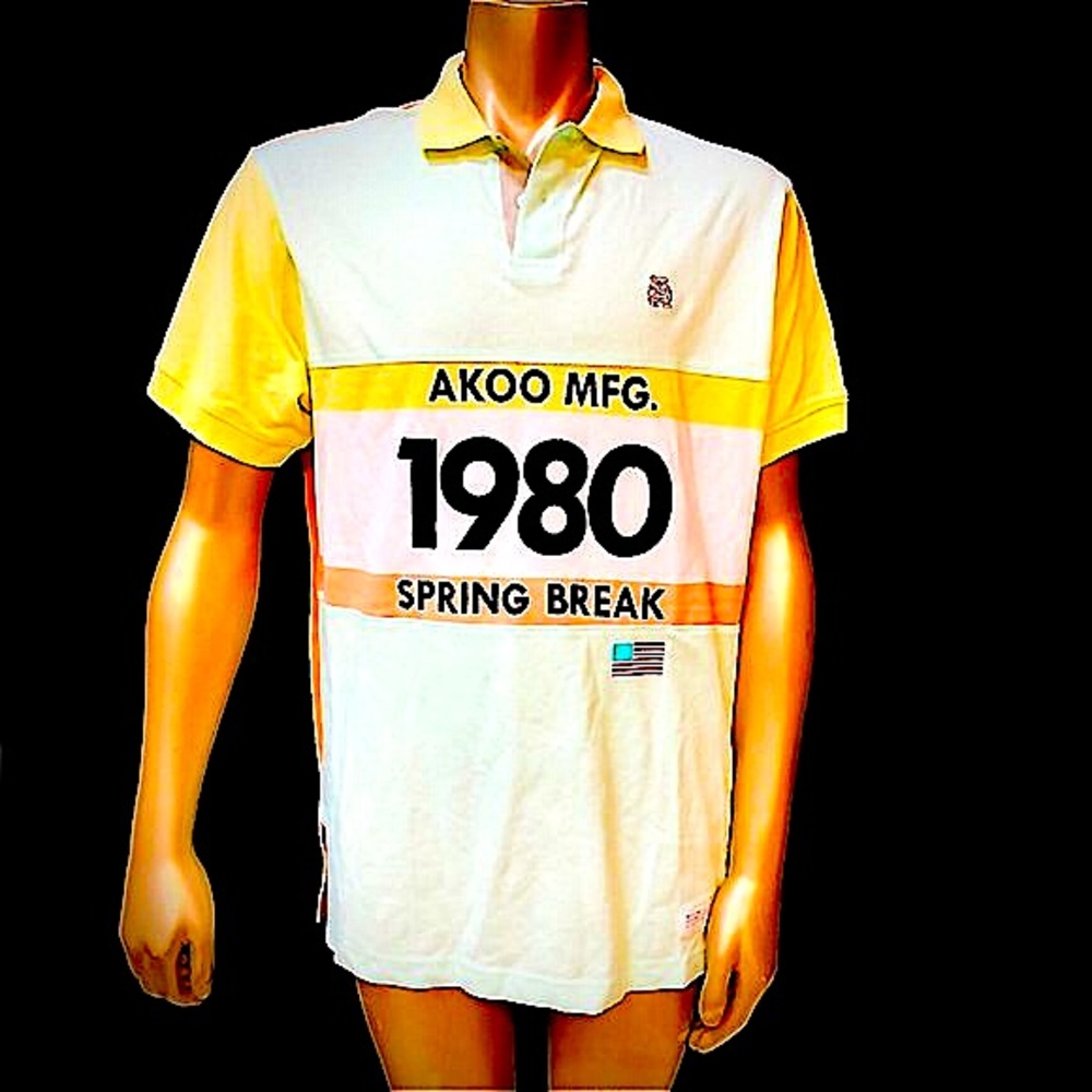 AKOO Spring Break Polo Shirt - NWT